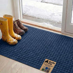 GORILLA GRIP® Ultra Absorbent Front Door Mat Outside Entrance, Traps Dirt and by Unknown
