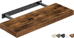 QEEIG Floating Shelf for Wall Bathroom Shelves Bedroom Kitchen Living Room by QEEIG