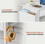 DUMOS 32" Home Office Computer Desk - Image 7