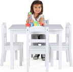 Humble Crew Kids Table and Chair Set, Toddler Activity Table - Image 2