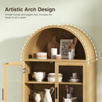FiveWillowise Arched Cabinet - Image 4