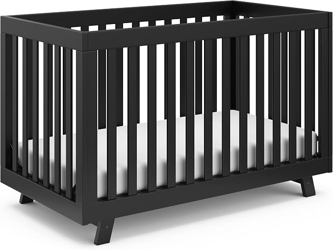 Storkcraft Beckett 3-in-1 Convertible Crib – GREENGUARD Gold Certified by Storkcraft
