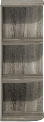 Furinno PASIR Book Shelf, 3-Tier Corner Bookshelf - Image 4