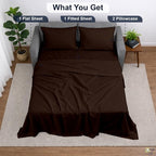 Cottington Lane Sleeper Sofa Sheets Full Size, 4 Piece Premium Quality 100% - Image 5