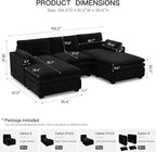 Belffin Large Modular Sectional Sofa - Image 2