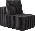 Single Sofa 1 Seat Couch with Deep Seat Memory Foam Cloud Chair with Pillows - Image 8