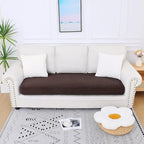 Smiry Waterproof Couch Cushion Covers, Stretch Jacquard Thick Sofa Cushion - Image 5