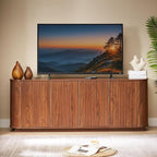 64'' Fluted TV Stand for TVs up to 75'', Modern Long Media Console - Image 8