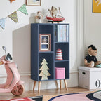 LEYAOYAO 5 Cube Bookshelf 3-Tier Bookcase - Image 7
