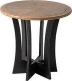 COZAYH Farmhouse Round End Table - Image 9