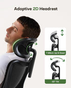 Marsail Ergonomic Mesh Office Chair High Back Home Office Desk Chair - Image 4