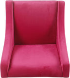 Homepop Home Decor | Upholstered Classic Swoop Arm Accent Chair | Accent Chairs - Image 4