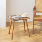 AWASEN Mid Century Modern Side Table, Small End by AWASEN
