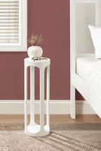 Kate and Laurel Dahl Modern Wooden Round Drink Table, Transitional Circle - Image 4