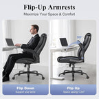 AnyGod Executive Office Chair, Comfy Ergonomic Computer Desk Chairs - Image 6