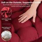 MBOOYOME Lazy Chair, Modern Soft Reading Chair Accent Contemporary Sofa Chair - Image 6