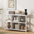 6 Cube Storage Organizer Bookshelf, Industrial Horizontal Bookcase, Accent by Unknown