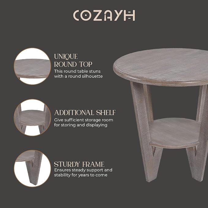 Rustic Farmhouse end Table - Image 6