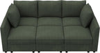 HONBAY Modular Sofa Sectional Sleeper Couch - Image 7