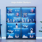 Lamtor 69-inch Glass Display Cabinet – Curio Cabinet - Image 4