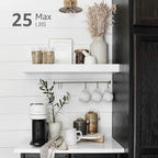 QEEIG Floating Shelves for Wall Bathroom Shelf Bedroom Kitchen Living Room - Image 4