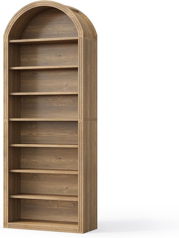 LITTLE TREE 8-Tier Bookcase, 78.7" Tall Bookshelf - Image 8