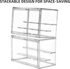 Clear Acrylic Display Case for Collectibles 3 Layer Hobby Figure Display Case - Image 7