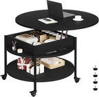 FABATO Round Lift Top Coffee Table by FABATO