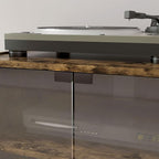 HOMCOM Media Cabinet, 4-Tier Stereo Cabinet - Image 9