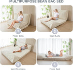 MAXYOYO Folding Sofa Bed, Extra Thick and Long Floor Sofa Convertible Sleeper - Image 6
