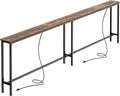 SUPERJARE 86.6 Inch Sofa Table by SUPERJARE