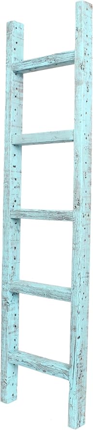 BARNWOODUSA Rustic Decorative Ladder by BarnwoodUSA