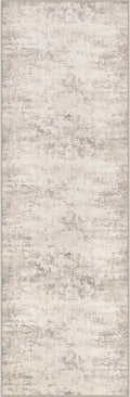 3x10 Washable Runner Rug：Modern Abstract Soft Carpet Brown Beige | by FXRHLP