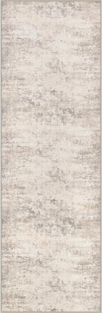 2x6 Washable Runner Rug：Modern Abstract Soft Carpet Brown Beige | by FXRHLP