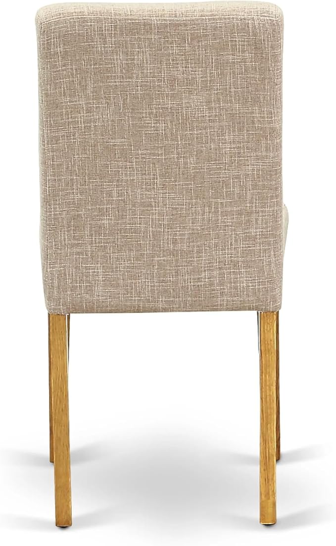 East West Furniture ABP4T04 Abbott Parson Dining Chairs - Image 8