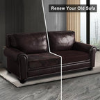 ANARACHON Leather Look Couch Cushion Covers Sofa Seat Slipcovers Sets Couches - Image 7