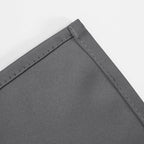 Blackout Curtains 66 x 54 Inch Long Frost Grey Curtains Set of 2 Panels Room - Image 7