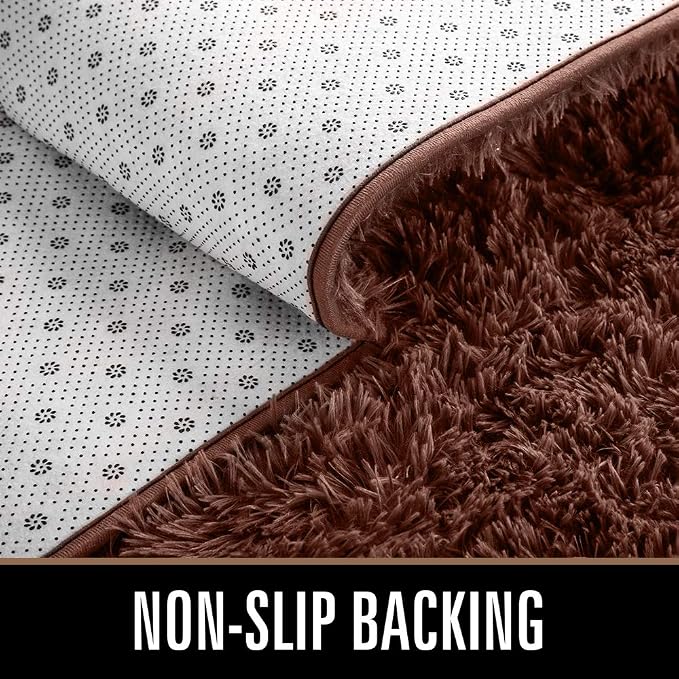 LOCHAS 2x3 Area Rugs Fluffy Living Room Carpets - Image 4