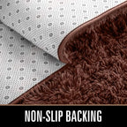 LOCHAS 2x3 Area Rugs Fluffy Living Room Carpets - Image 4