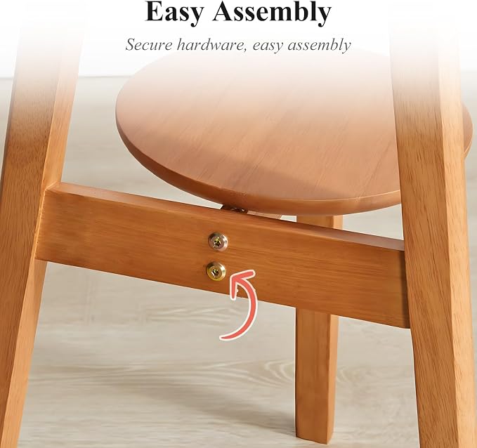 Side Table, 2-Tier Round End Tables Living Room, Mid Century Modern Side Table - Image 9