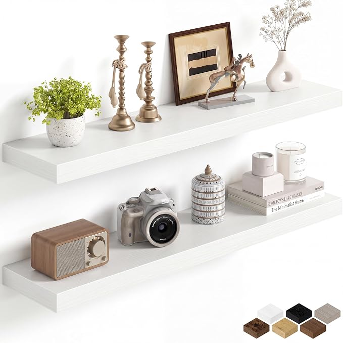 Fun Memories 36Inch Floating Shelves by FunMemories