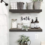 QEEIG Floating Shelves for Wall 23.6" Long - Image 2
