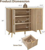 47.3" Modern Buffet Cabinet - Image 2
