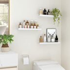 Floating Shelves for Wall, 16 inch Wood Floating Shelves Set of 2, Picture - Image 6