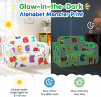 MeMoreCool Kids Folding Chair, 2-in-1 Foldable Kids Sofa Couch - Image 4