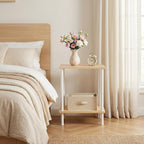 HOOBRO End Tables Set of 2, Small Side Table, Nightstand - Image 4