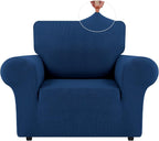 LURKA Stretch Chair Sofa Slipcovers 1 Piece Couch Covers by LURKA