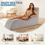 Yoga Chair Lounge for Adult, Yoga Lounge Chair，Ergonomic Chaise Lounge Chair - Image 6