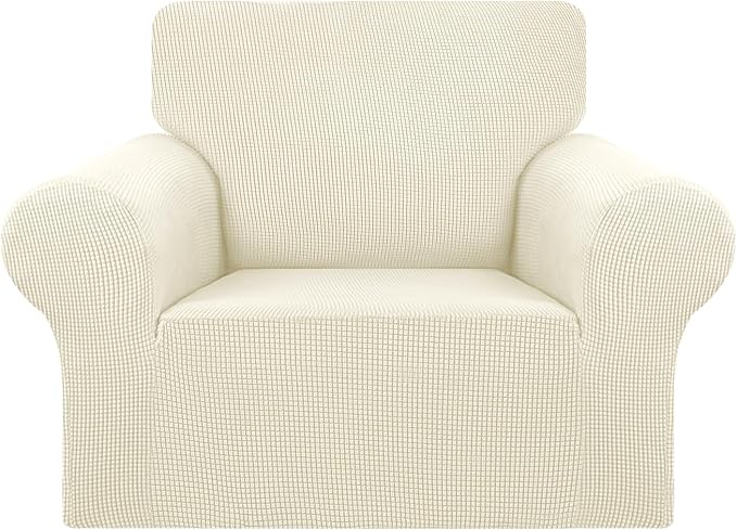 Stretch Chair Sofa Slipcover, Single Couch Cover, Pet Friendly Furniture by KEKUOU
