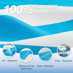 L'AGRATY Outdoor Lounge Chaise Cushion: 72x21x3 Inch Waterproof Lounge Chair - Image 5